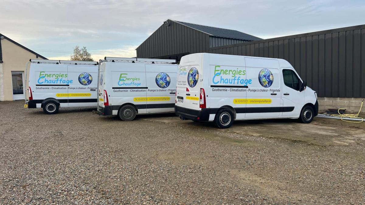 Pompe à chaleur air-eau Château-Gontier